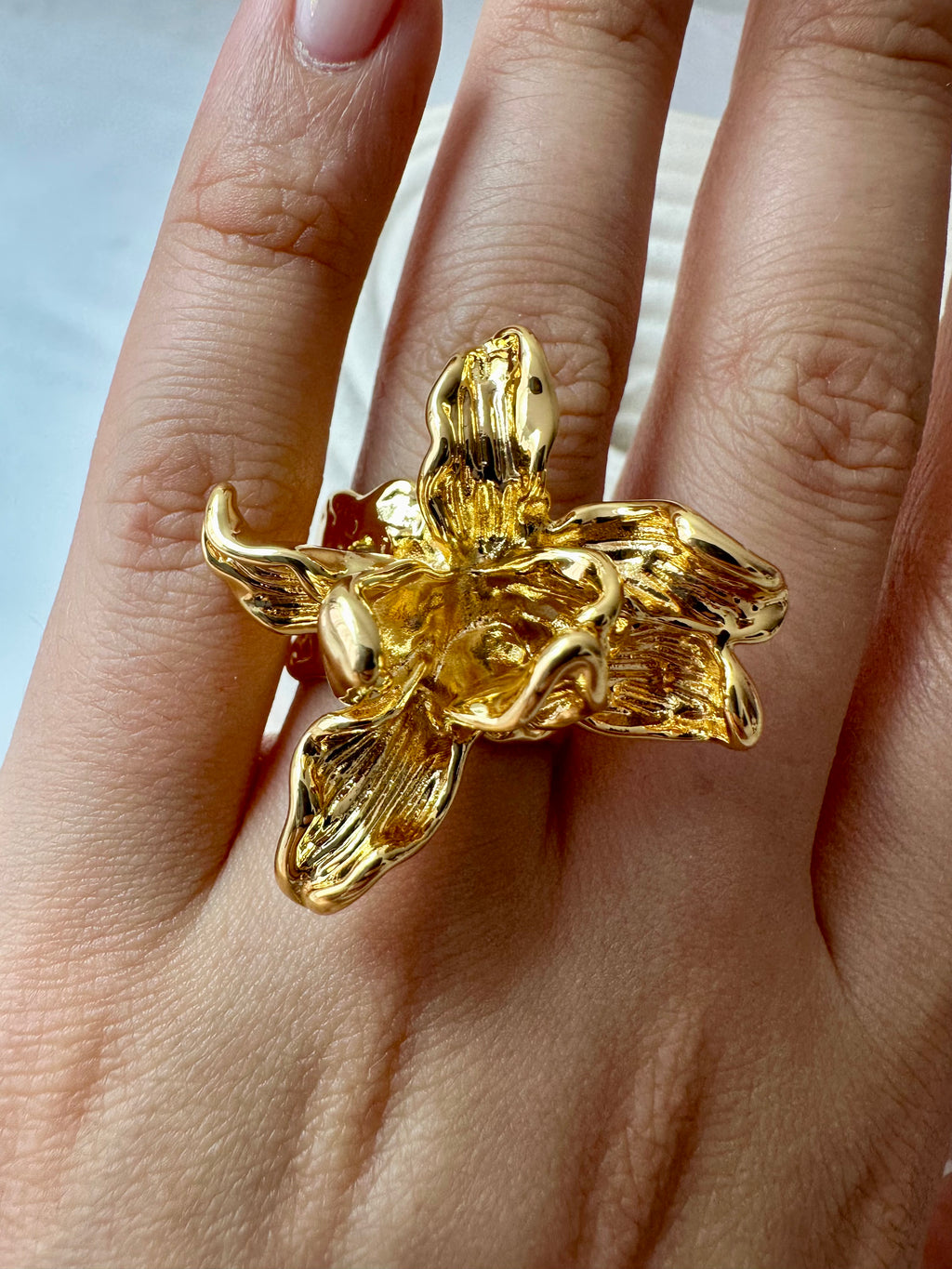 Anillo Orquídea