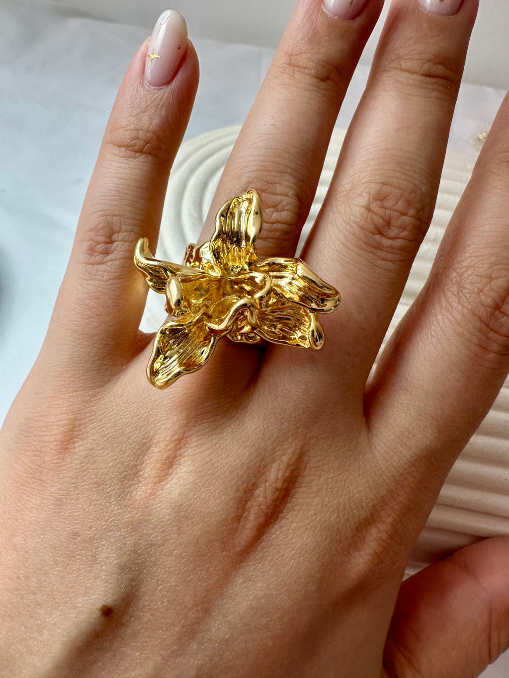 Anillo Orquídea