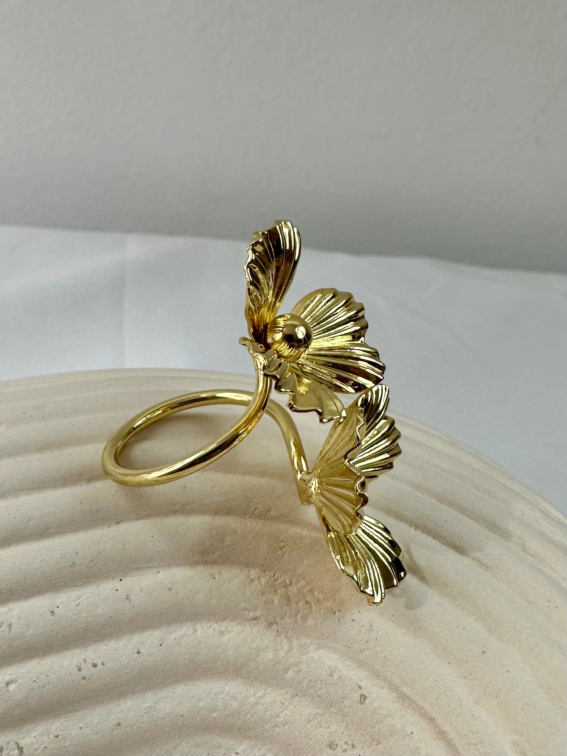 Anillo Dos Flores