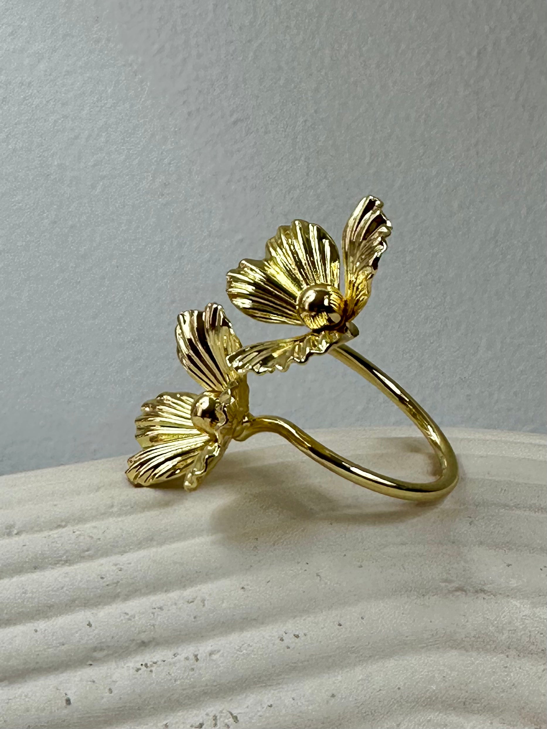 Anillo Dos Flores
