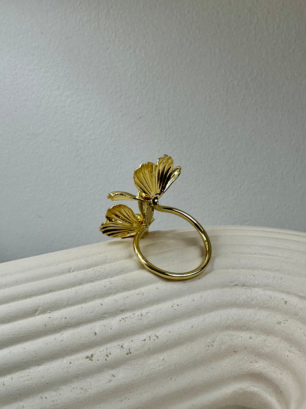 Anillo Dos Flores